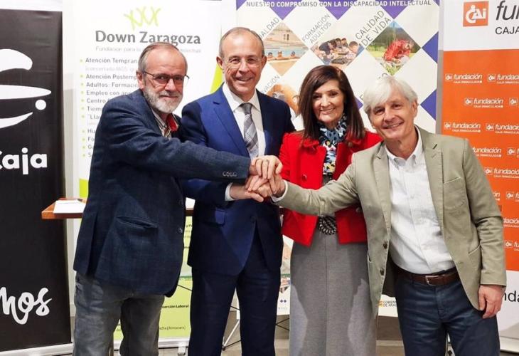 El Fondo de Inversión y el Plan de Pensiones Sostenible y Solidario de Ibercaja donan 75.000 euros a proyectos solidarios en Zaragoza